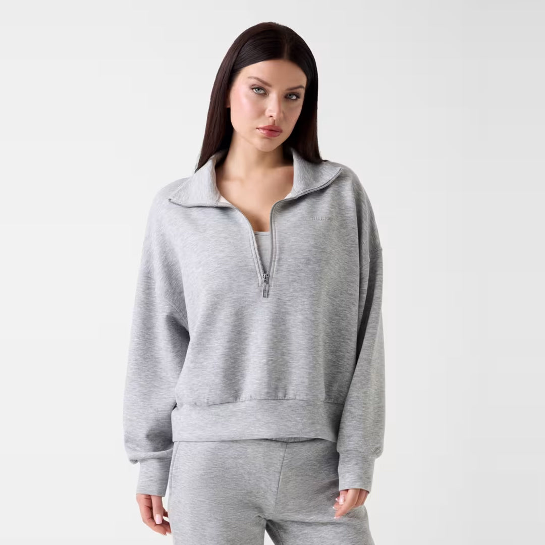 Duks Guess Athleisure NAT HALF-ZIP SWEATSH