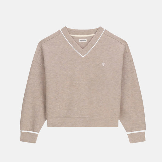 Bluzë Guess GJ CROPPED V NECK SC