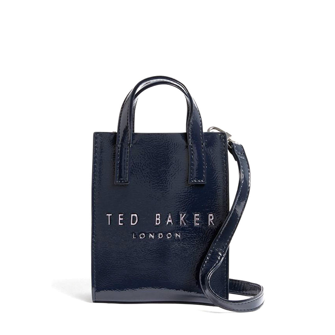 Qantë Ted Baker Mini Printed Crinkle Icon Bag