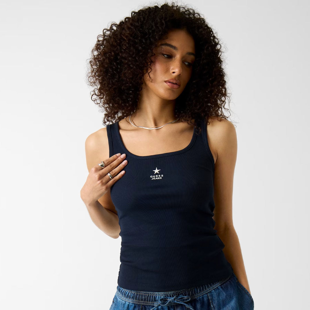 Maicë Guess Jeans GJ TANK TOP SLIM RIB EMB