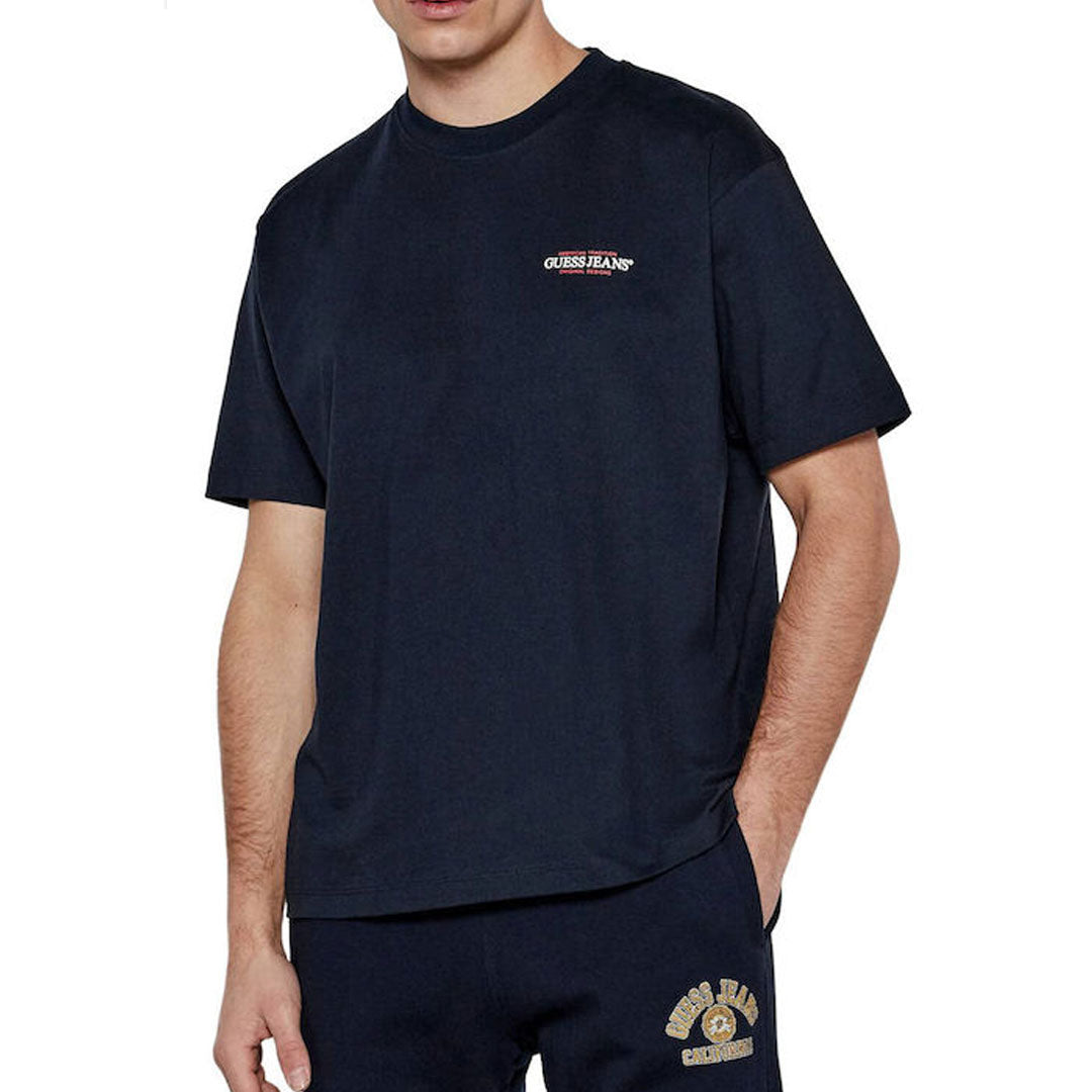 Maicë GUESS JEANS GJ SS CN OS AMERICAN TRAD TEE