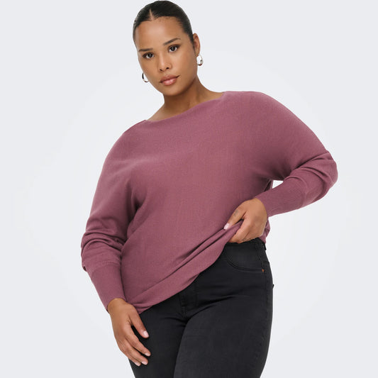 Xhemper ONLY CARAIDA L/S BOATNECK PULLOVER KNT