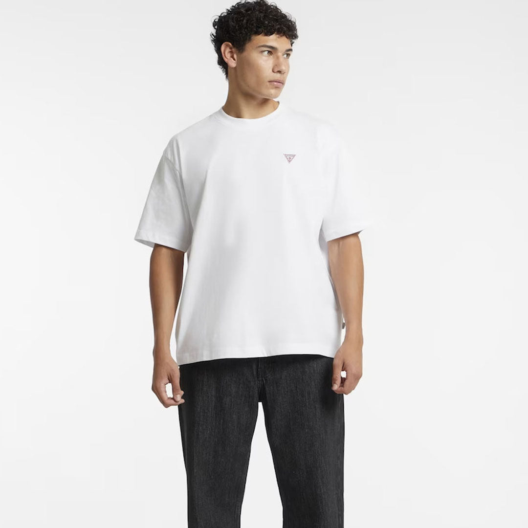 Maicë GUESS JEANS GJ SS CN OS MINI TRIANGLE TEE