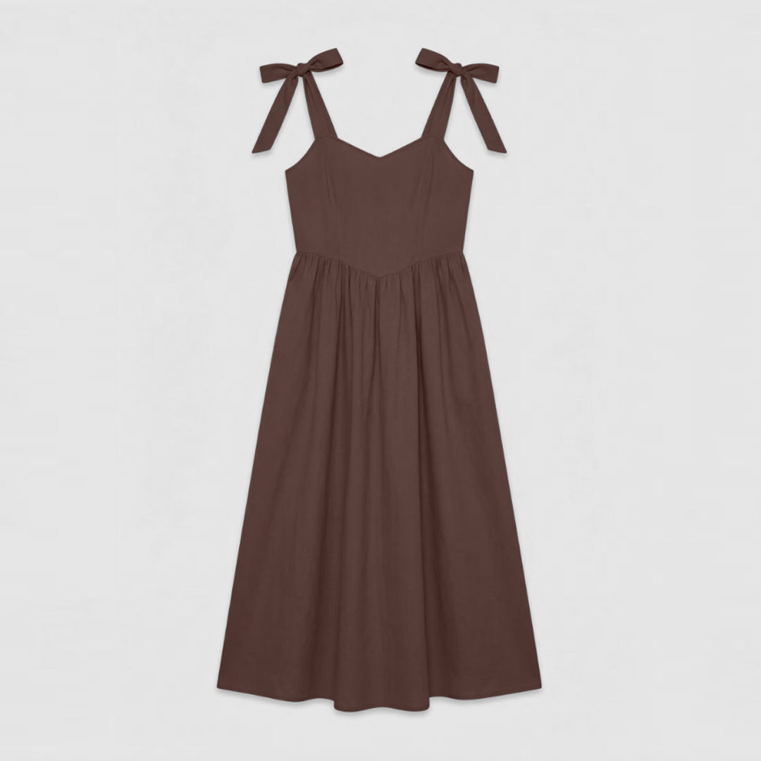 Fustan Vero Moda VMJULIA SL V-NECK ANKLE DRESS WVN
