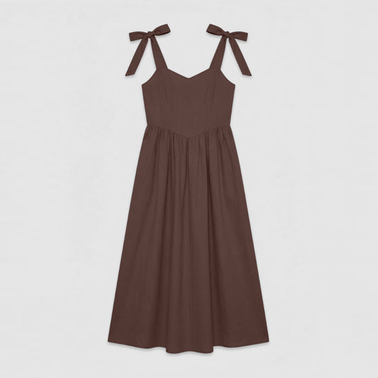 Fustan Vero Moda VMJULIA SL V-NECK ANKLE DRESS WVN