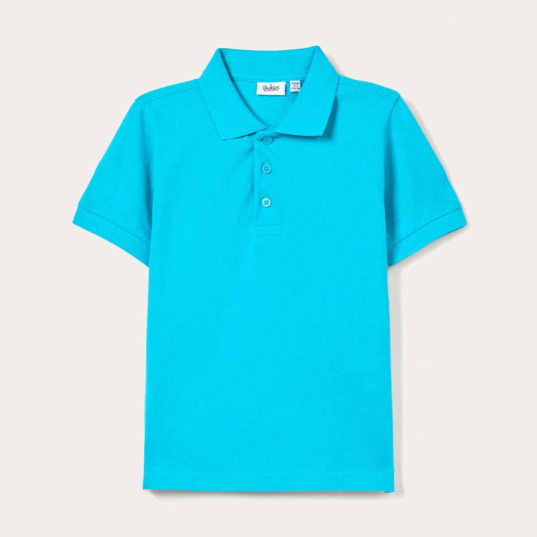 Këmishë Blukids POLO SOLID   SCUBA BLUE
