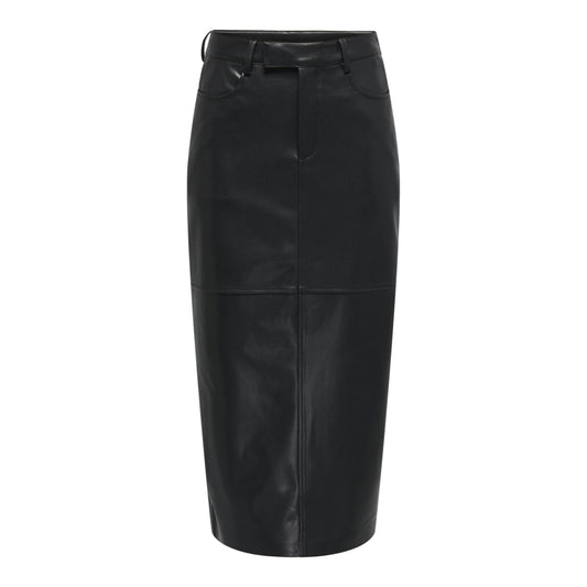 Fund ONLY ONLVERONA FAUX LEATHER LONG SKIRT CC OTW