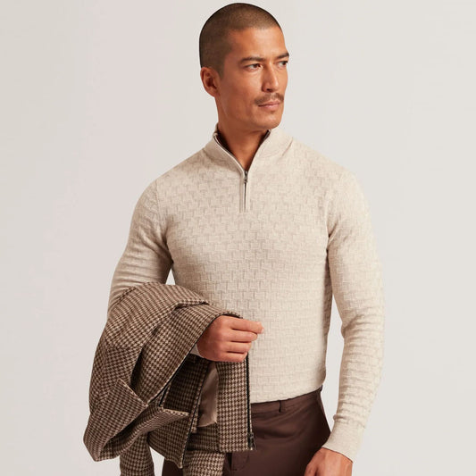 Bluzë TED BAKER T Stitch Half Zip