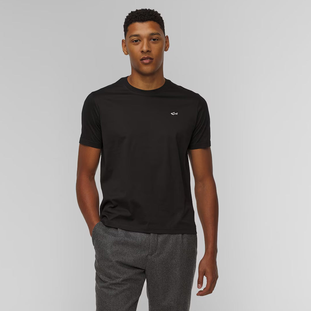 Maicë Paul & Shark MENS KNITTED COTTON T-SHIRT