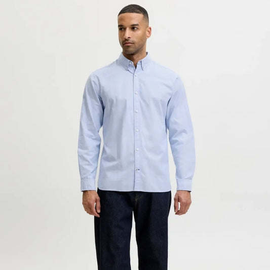 Këmishë Jack & Jones JJOXFORD DETAIL SHIRT L/S
