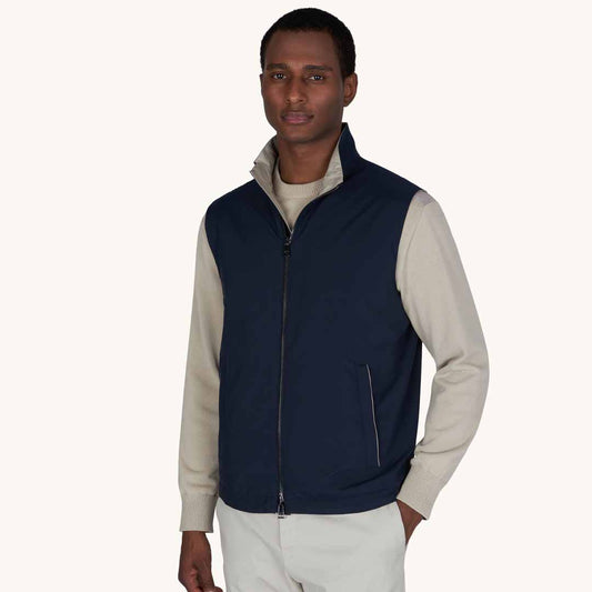Jelek Paul & Shark MEN'S WOVEN REVERSIBLE VEST