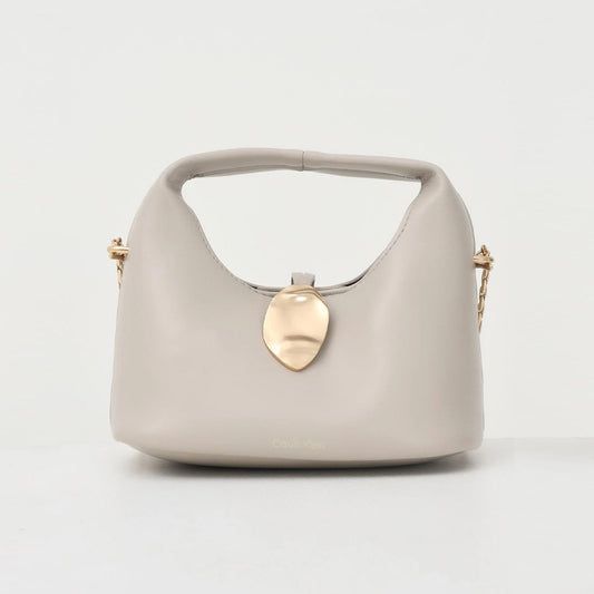 Qantë CALVIN KLEIN STONE LOCK SLOUCHY CROSSBO