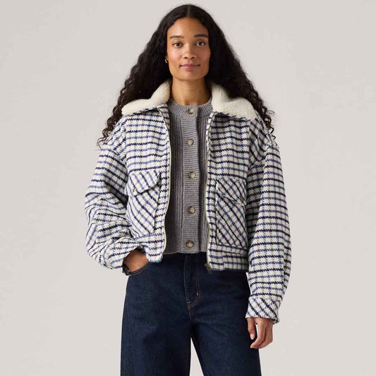 Jakne LEVIS SHRUNKEN 90S WOOLY TRCKR DOWSETT PLAID