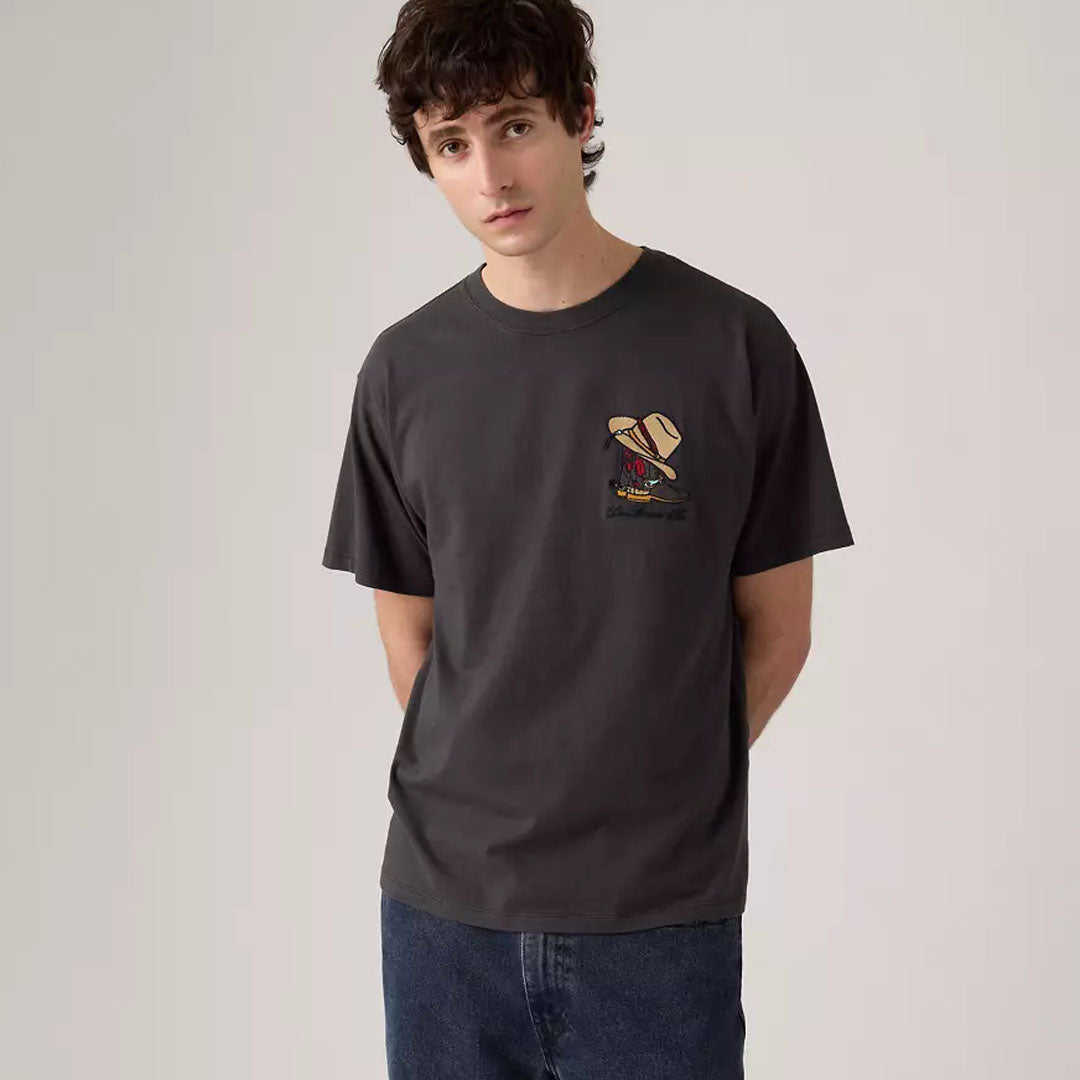 Maicë LEVIS VINTAGE FIT GRAPHIC TEE HORSESHOE BISO