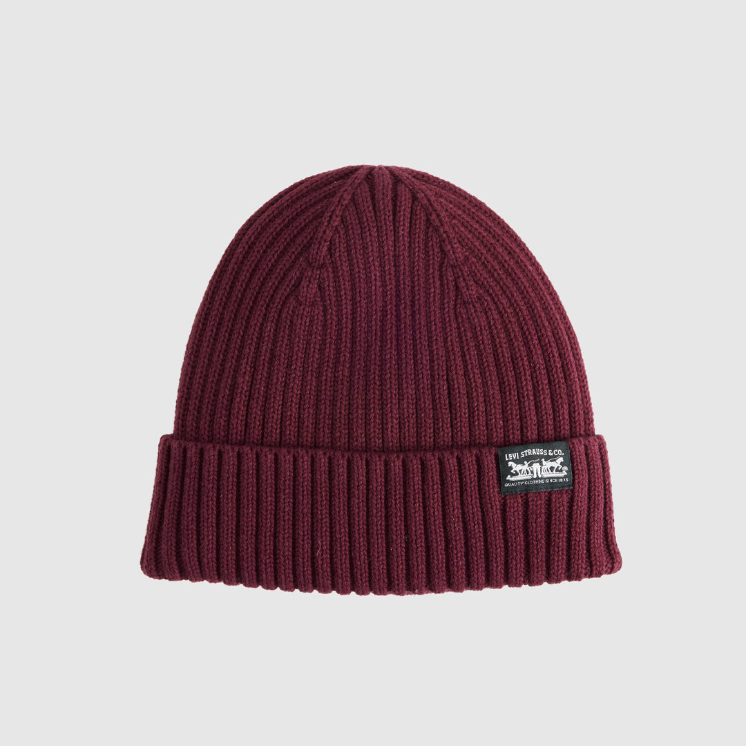 Kapelë Levis SUNSET BEANIE TAWNY PORT