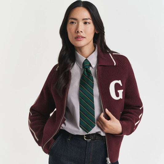 Bluzë GANT GANT VARSITY ZIP CARDIGAN