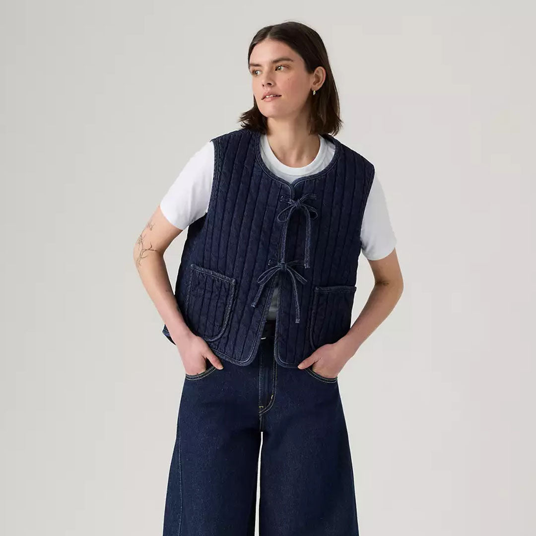 Jelek LEVIS LOTTIE LINER VEST SHADED VIEW WOMENS O