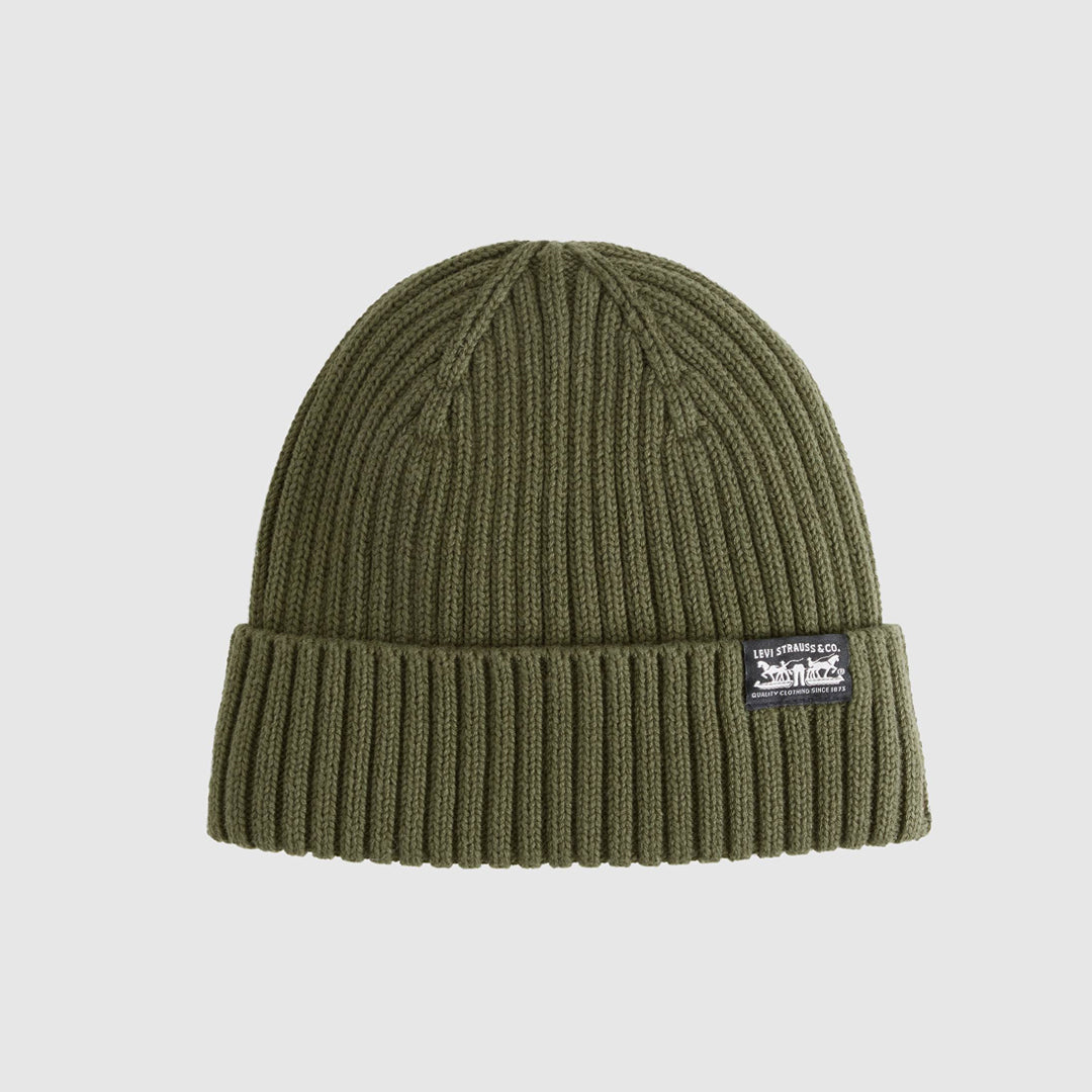 Kapelë Levis SUNSET BEANIE OLIVE NIGHT