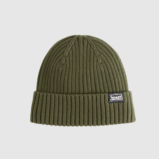Kapelë Levis SUNSET BEANIE OLIVE NIGHT