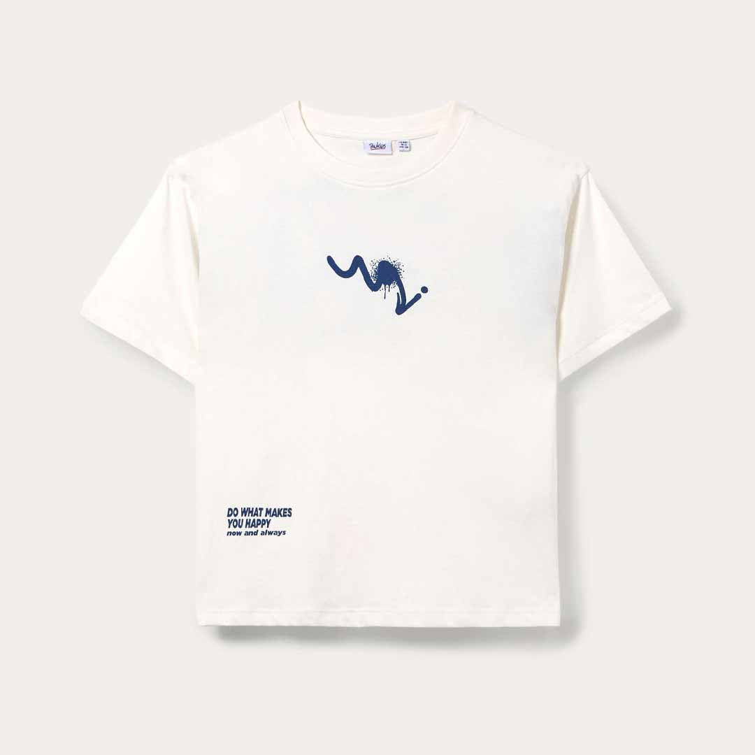 Maicë Blukids T-SHIRT W/PR CLOUD DANCER