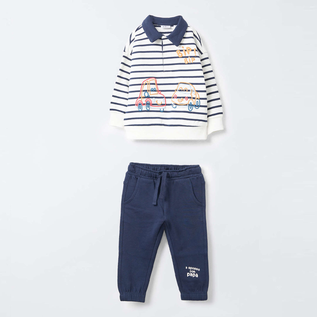 Set Blukids BOY6-30M JOGG L/S FALL