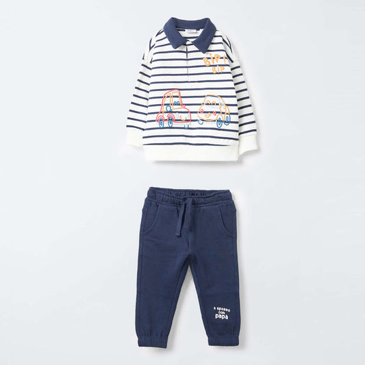 Set Blukids BOY6-30M JOGG L/S FALL