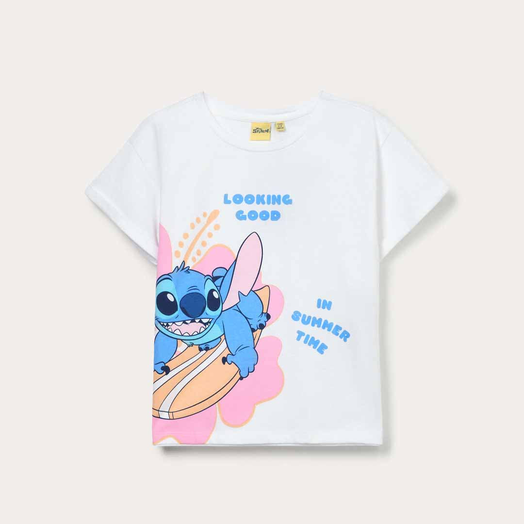 Maicë Blukids T-SHIRT S/S  OPTICAL WHIT