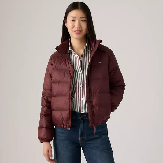 Jakne LEVIS WILLA DOWN PACKABLE JACKET CHOCOLATE T