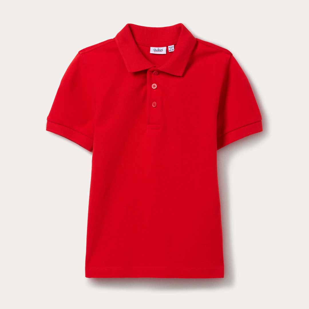 Këmishë Blukids POLO SOLID   FIERY RED