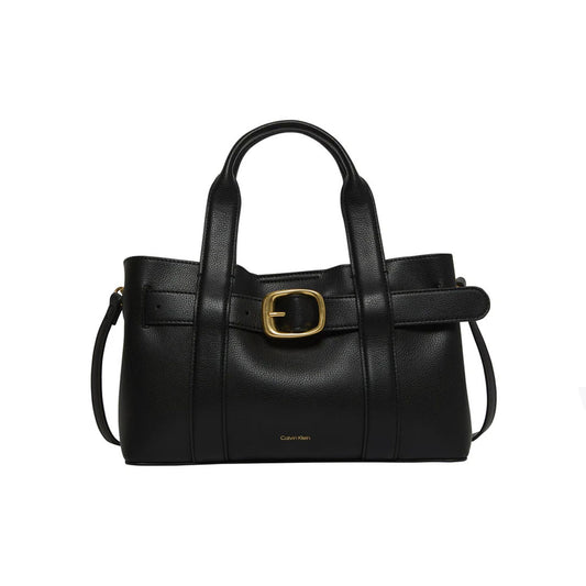 Qantë CALVIN KLEIN BUCKLE MINI TOTE WITH STR