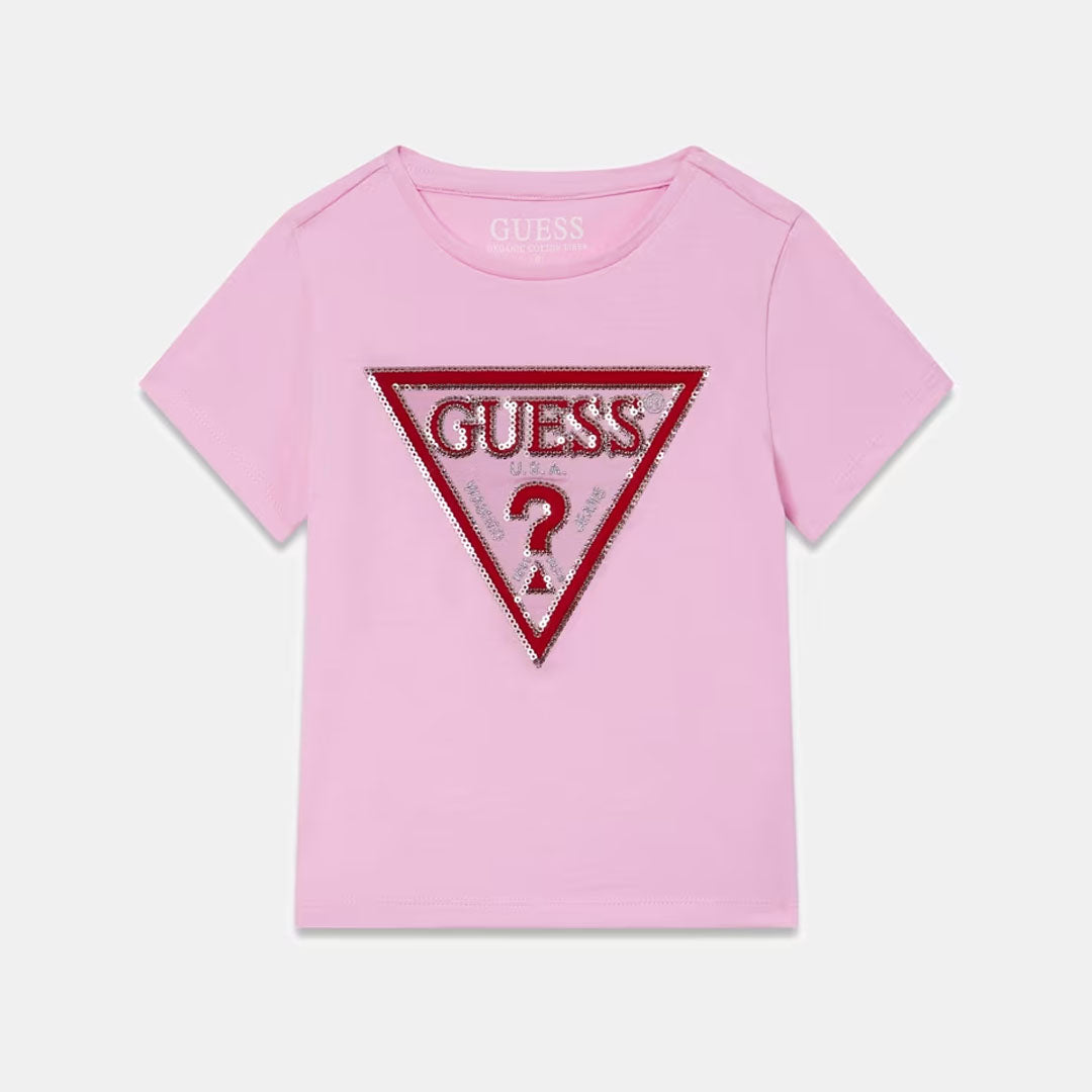 Maicë Guess HIGH LOW SS T-SHIRT