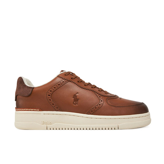 RALPH LAUREN LEATHER-MASTR CT BRO-SK-LTL