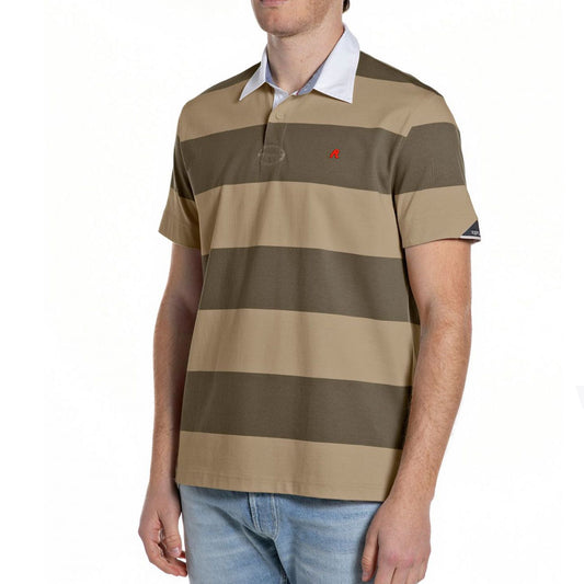 Maicë Replay STRIPED HEAVY COTTON JERSEY