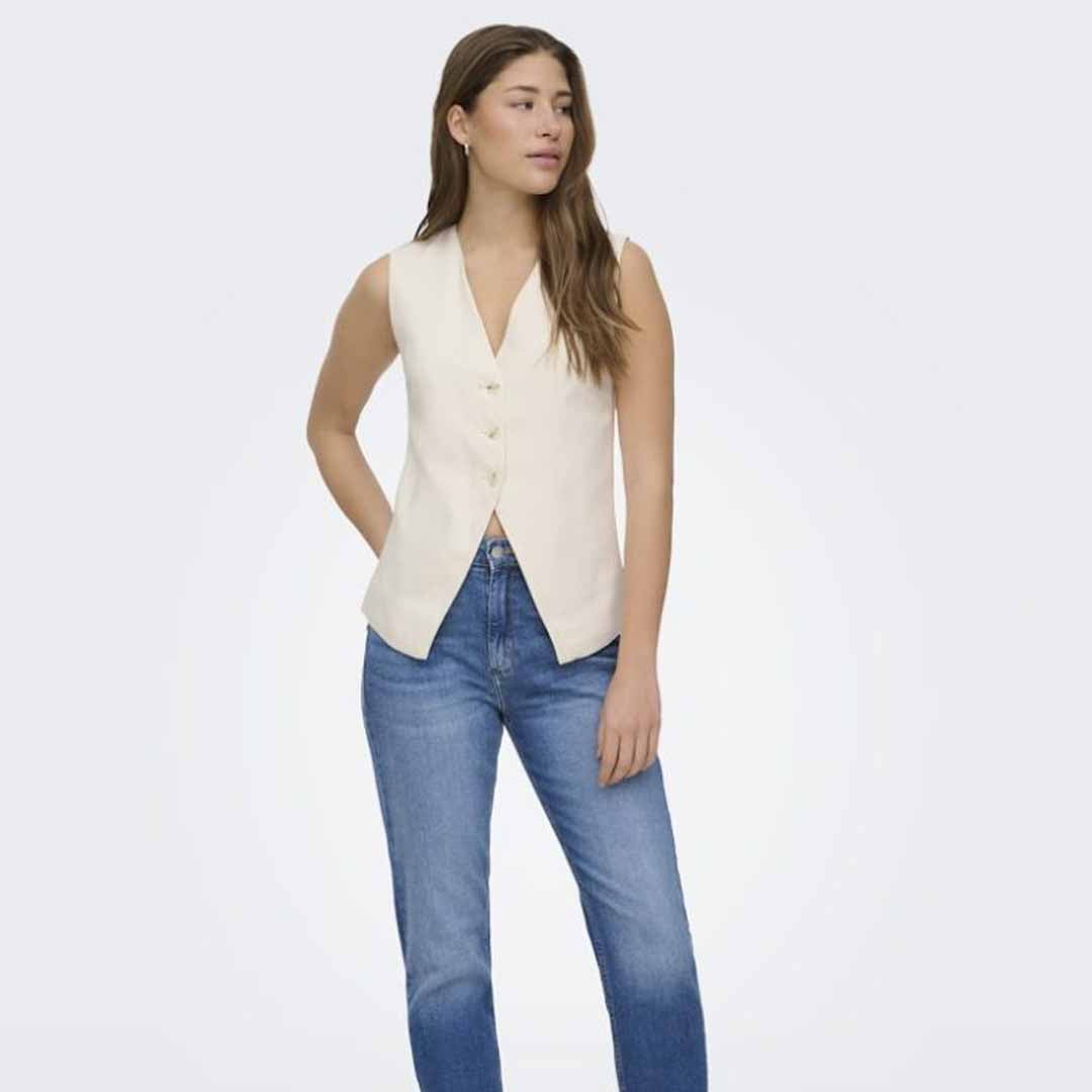 Jelek Only ONLTILA LIFE S/L WAISTCOAT TLR