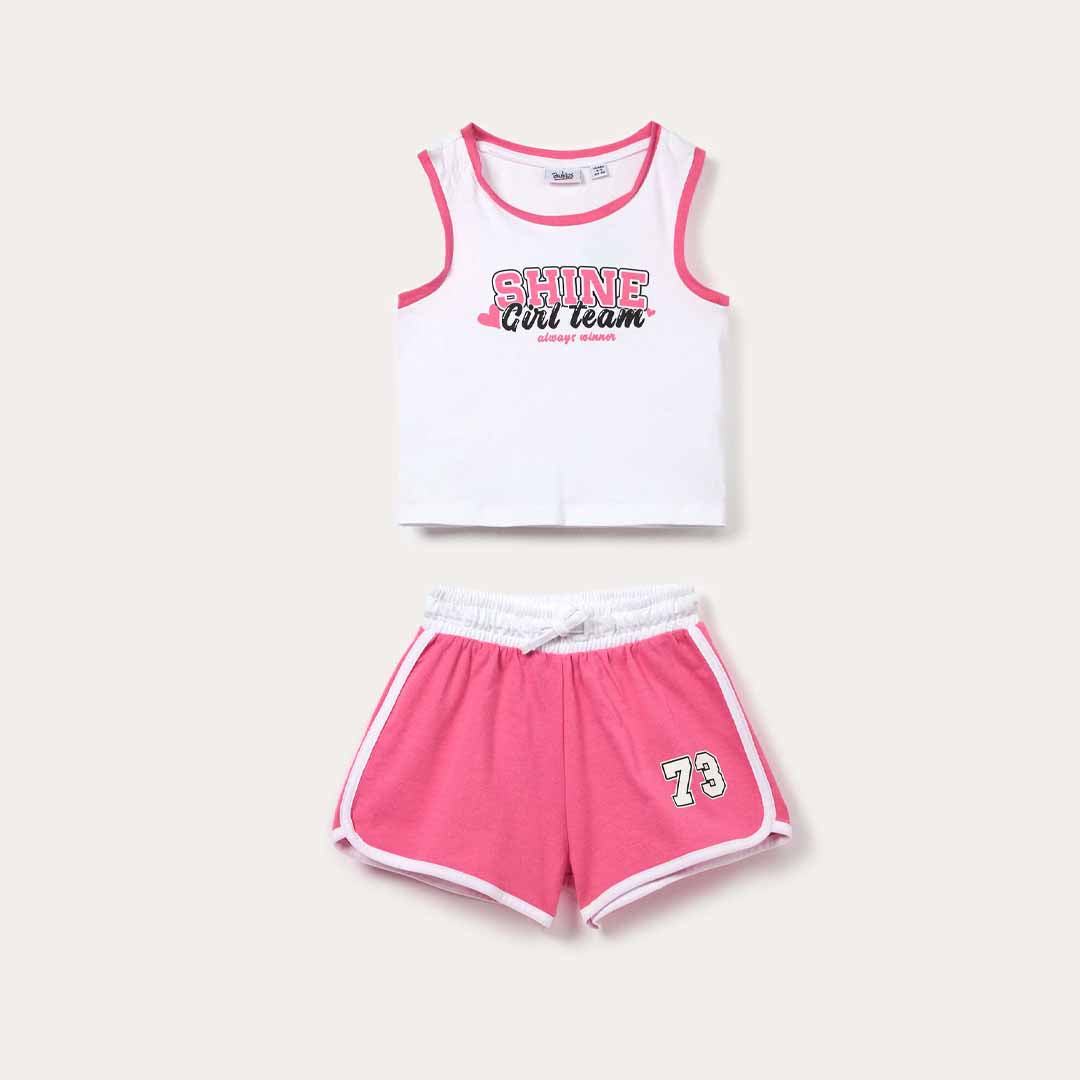 Set Blukids JOGGING      PINK COSMOS
