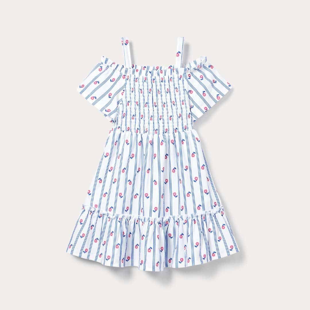 Fustan Blukids DRESS        BRILLIANT WH