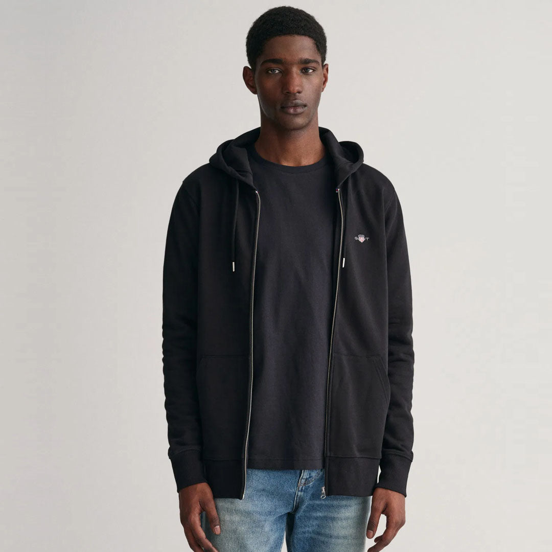Duks GANT REG SHIELD FULL ZIP HOODIE