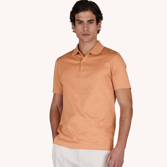 Maicë Paul & Shark MEN'S KNITTED COTTON POLOSHIRT