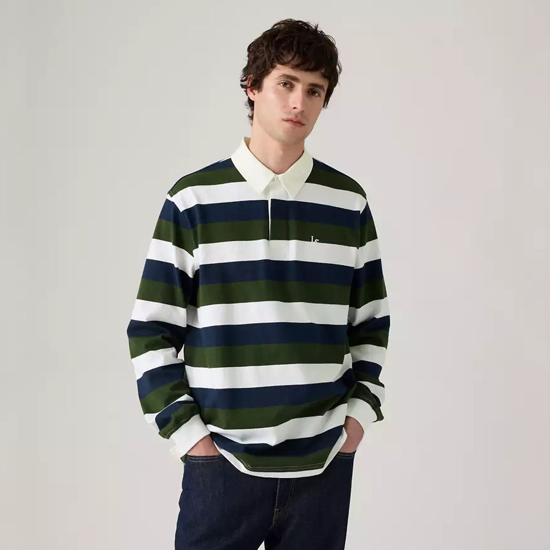 Bluzë LEVIS UNION RUGBY JONA STRIPE DUFFEL BAG STR