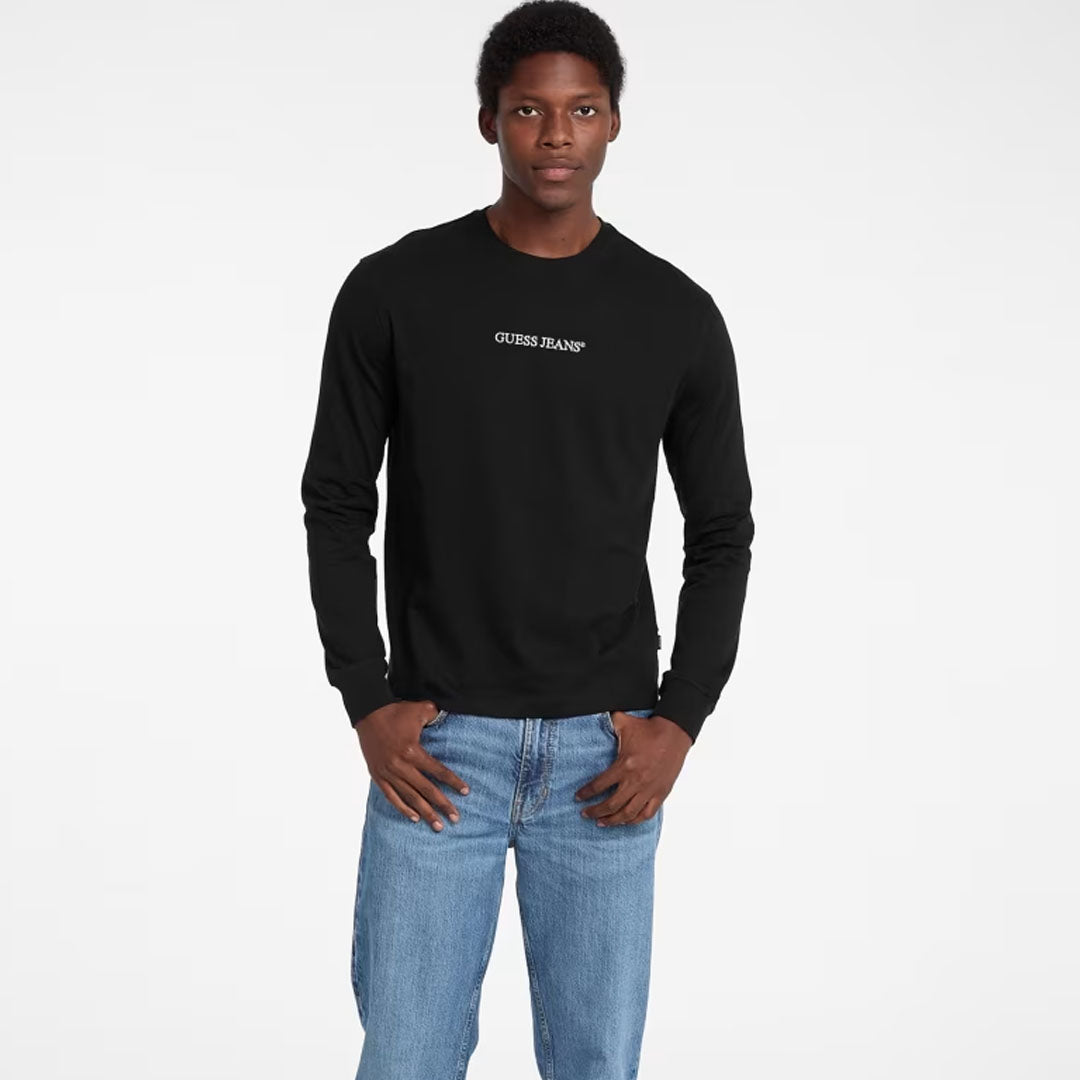Bluzë GUESS JEANS GJ LS CN REG EMBRO TEE