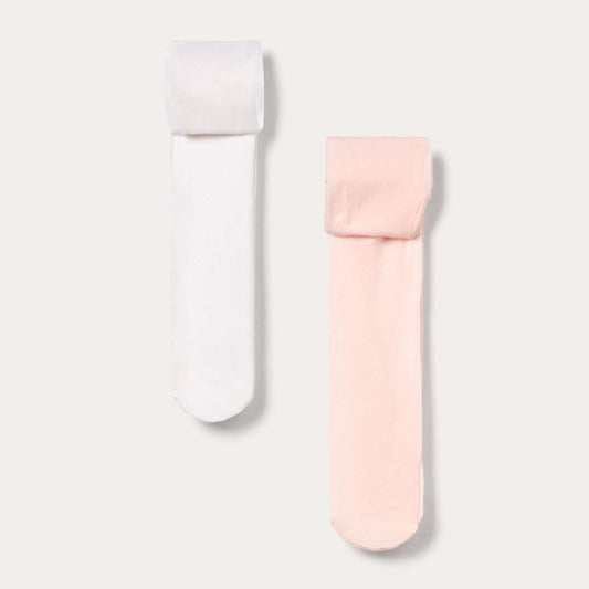 Leginse Blukids PK 2 COLLANT BIANCO/ROSA