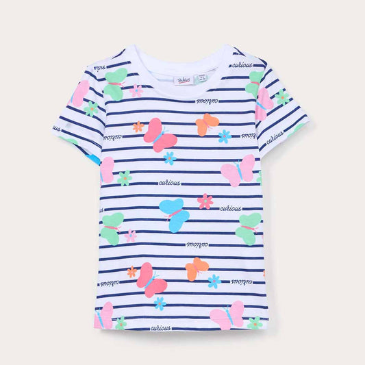 Maicë Blukids T-SHIRT S/S  BRILLIANT WH
