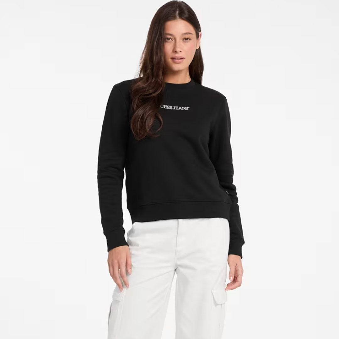 Bluzë GUESS JEANS GJ CN REG LOGO EMB SWEAT