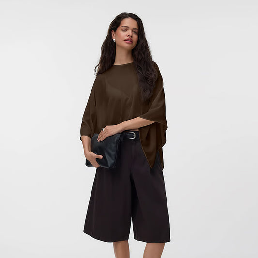 Bluzë Vero Moda VMADALYN CAPE TOP WVN EXP