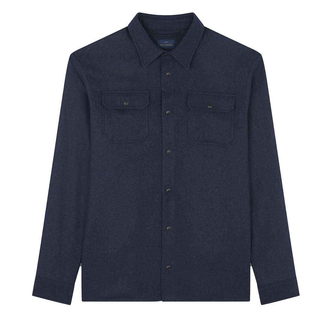 Këmishë PAUL & SHARK MENS WOVEN WOOLLEN OVERSHIRT