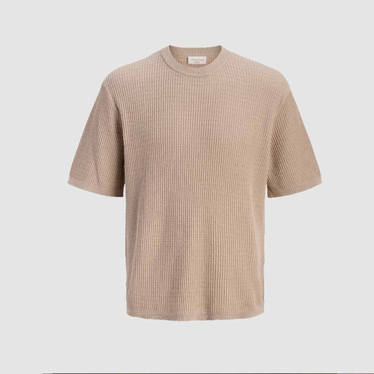 Maicë Jack & Jones JORMONTAUK KNIT SS CREW NECK