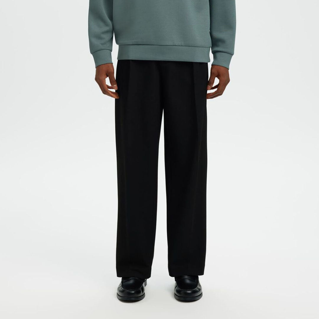 Pantallona SELECTED SLH220-LOOSE FINN FLEX PANTS N