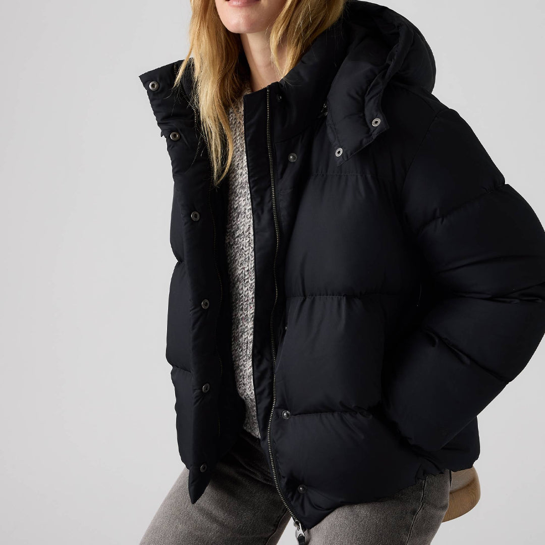Jakne Levis TATE BUBBLE PUFFER ANTHRACITE NIGHT NY