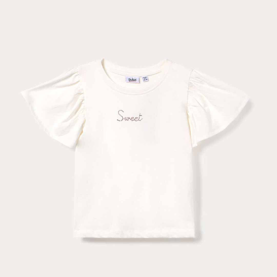 Maicë Blukids T-SHIRT SS   OFF WHITE