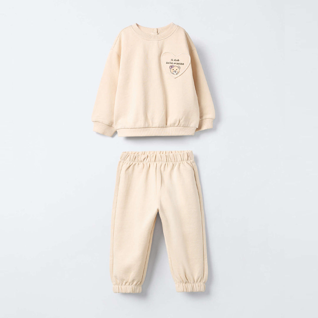 Set Blukids GIRL6-30M JOGG. L/S FALL